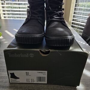 Timberland Skyla Bay Black Nubuck Women's Combat Boots